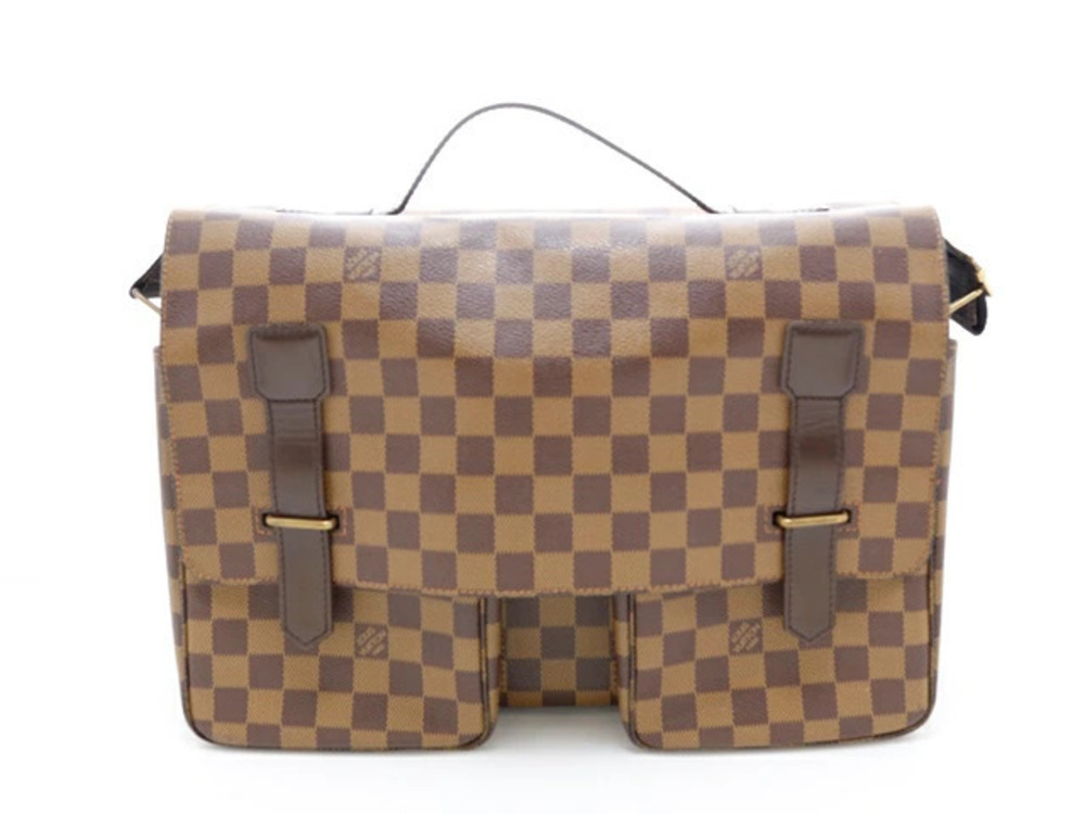 LOUIS VUITTON Broadway Damier Shoulder Bag around